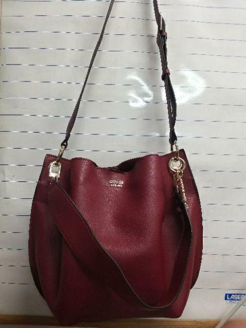 FREE POST to West Malaysia only Pre Order 10days 33x16x22cm Ladies Guess hobo bag material synthetic leather EACH as shown sample design