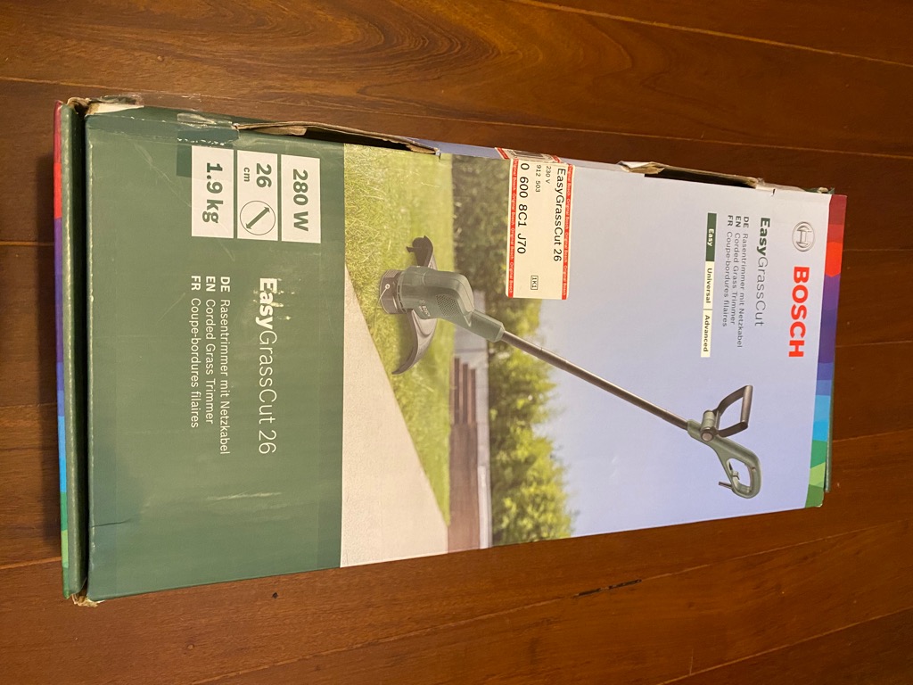 bosch easygrasscut 26 280w corded grass trimmer
