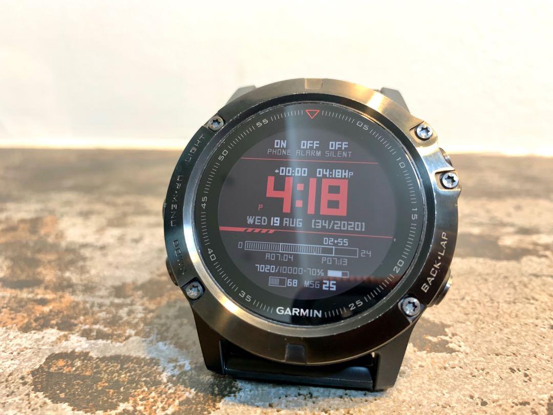 Watch face for garmin fenix 5 sale