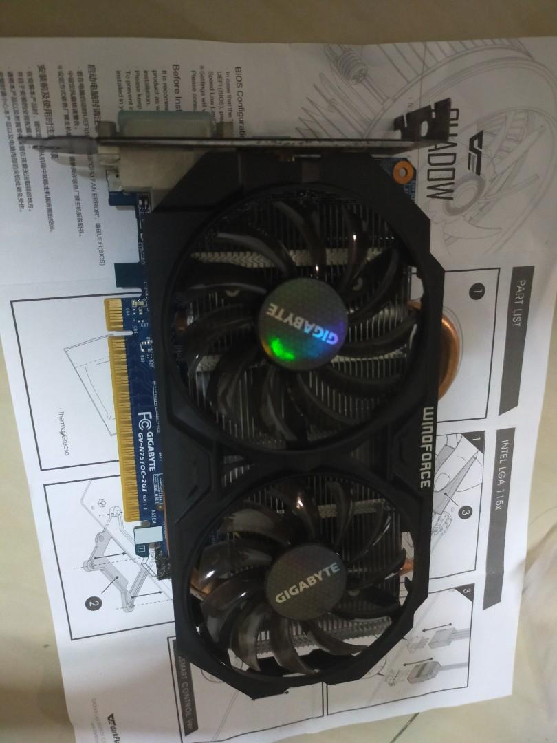 Gigabyte windforce 750 store ti