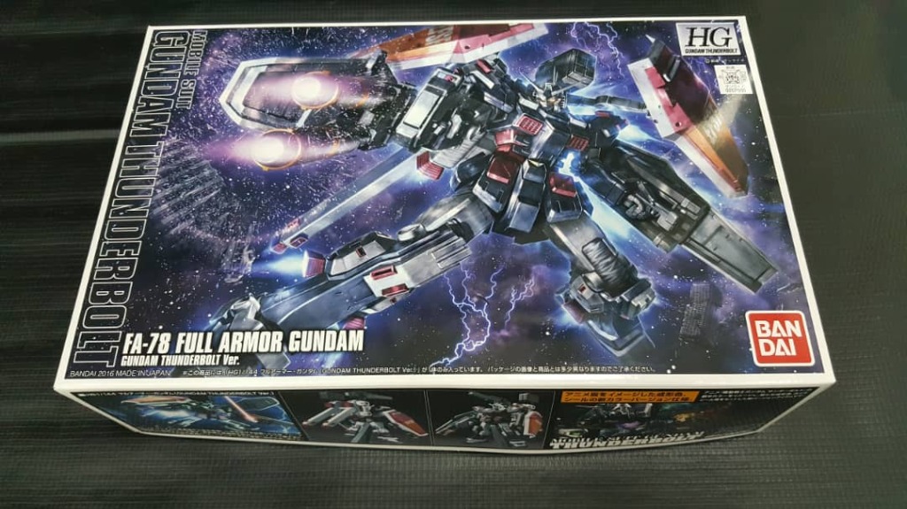 BANDAI HG 1/144 FA-78 Mobile Suit Full Armor Gundam Thunderbolt Ver. 