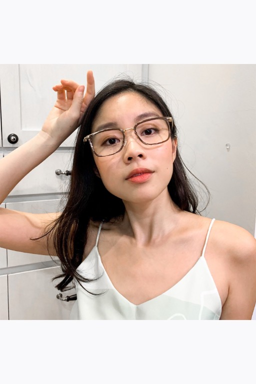 Clear glasses asian discount