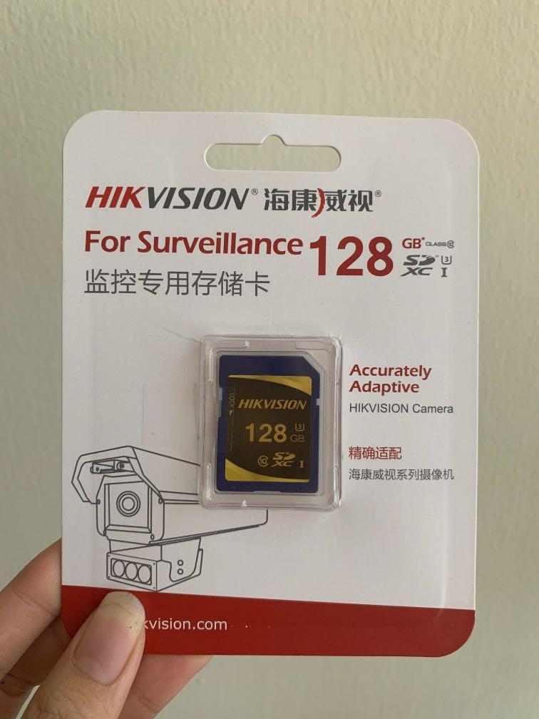 hikvision 128gb sd card