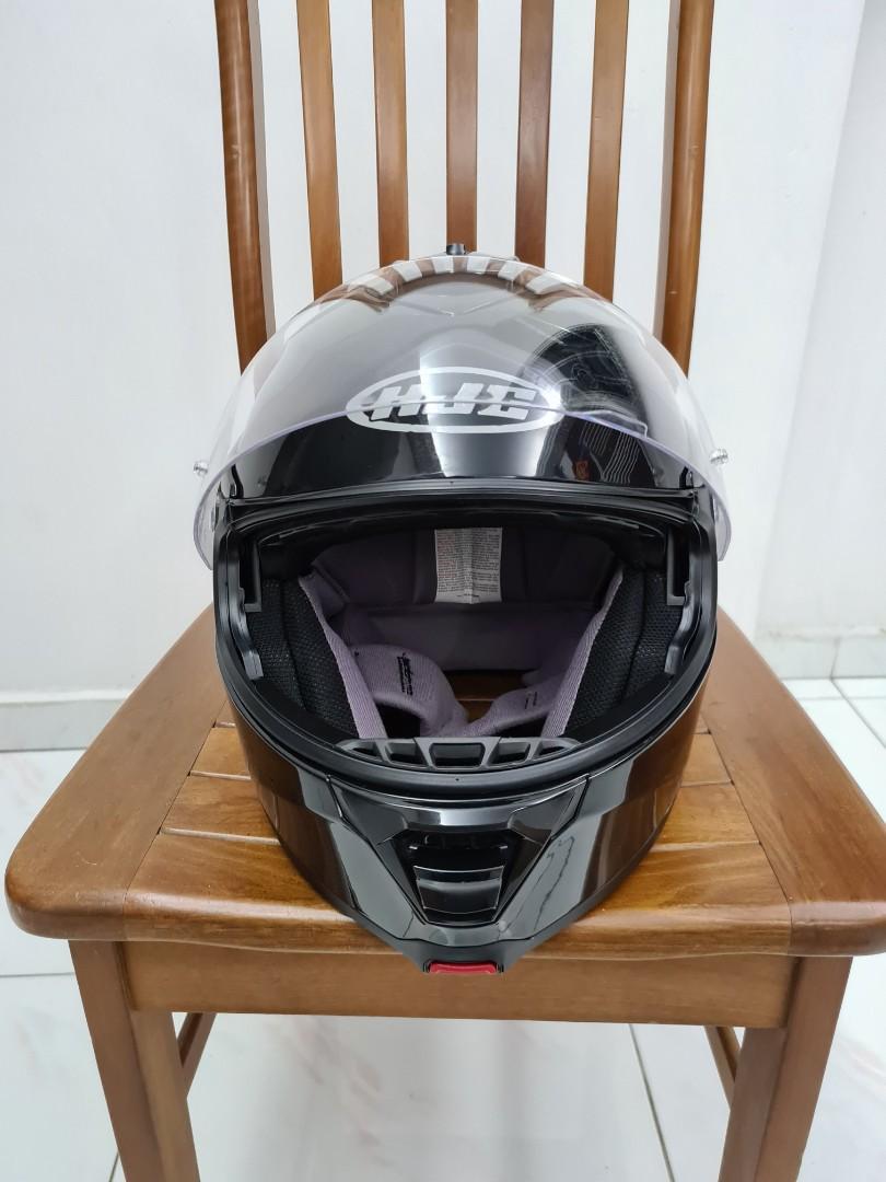 HJC Helmet, Motorcycles, Motorcycle Apparel on Carousell