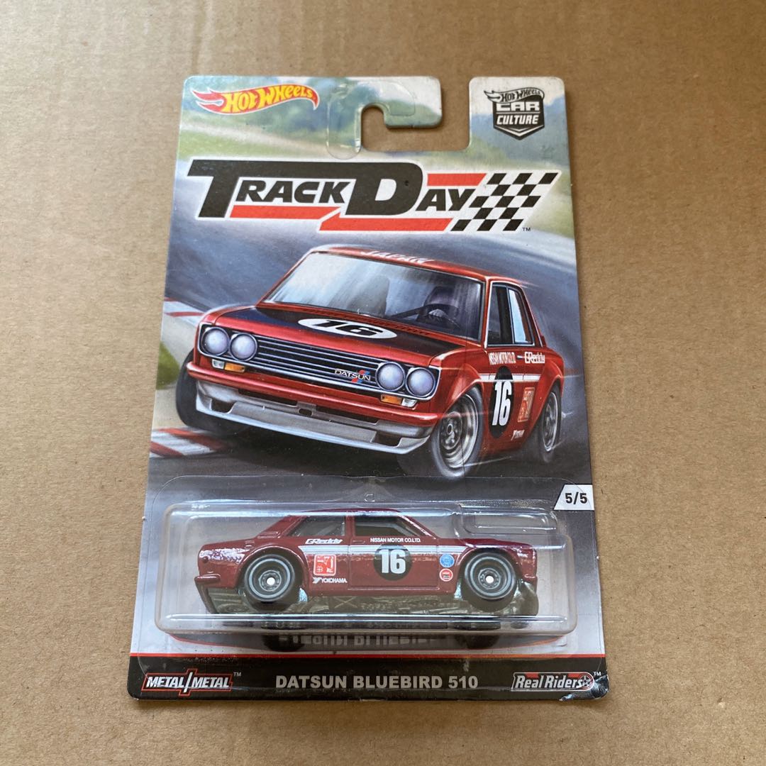hot wheels track day datsun 510