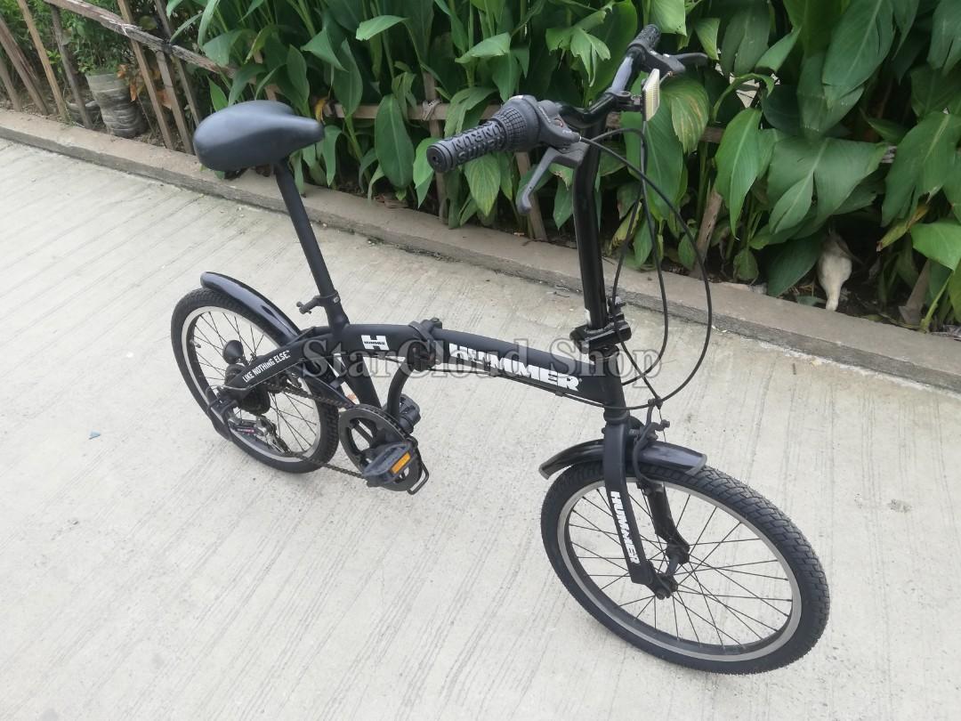 hummer foldable bike