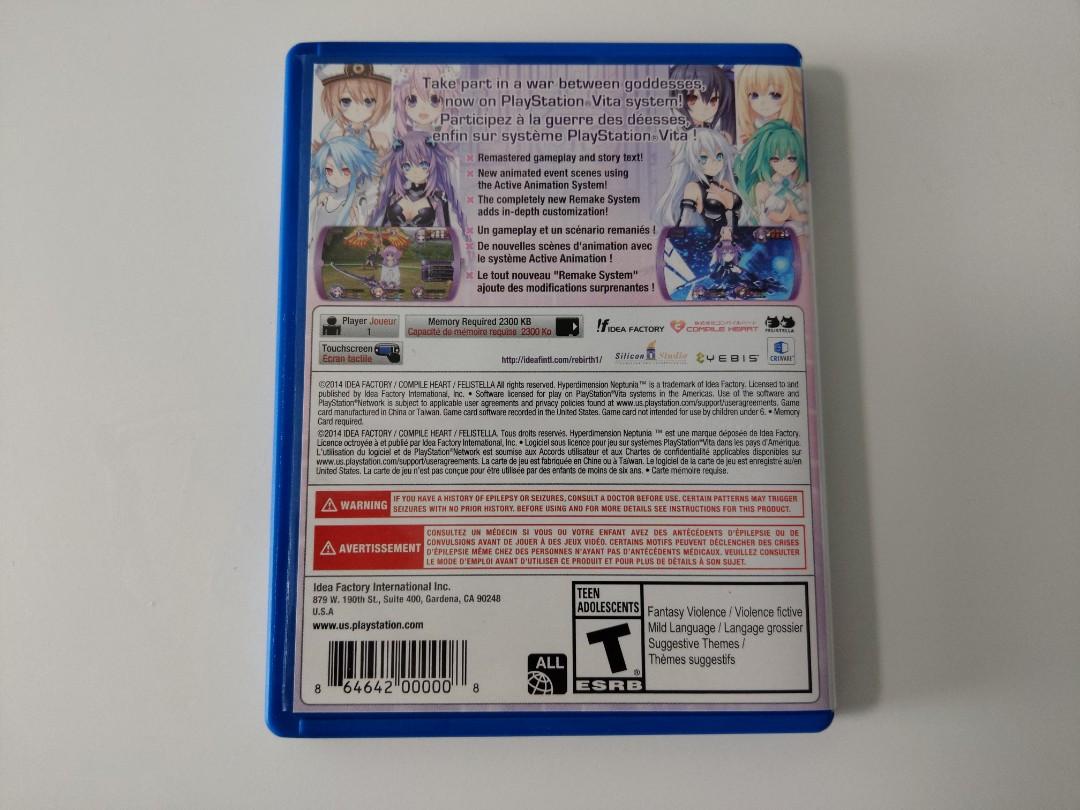 Hyperdimension Neptunia Re;Birth1 - Jeu Occasion Pas Cher