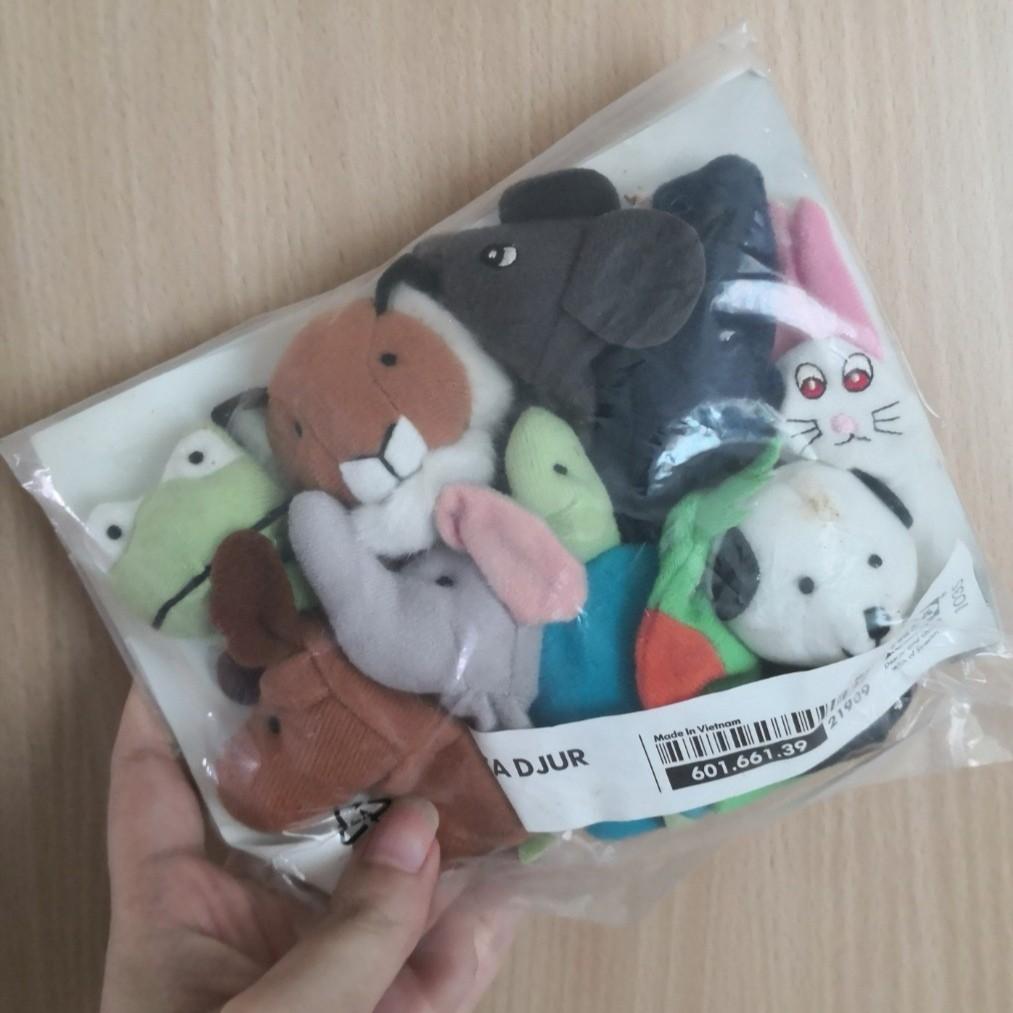 IKEA Animal Finger Puppet, Hobbies & Toys, Toys & Games on Carousell