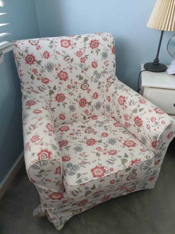 Floral armchair ikea 2025