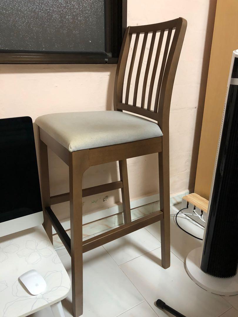 ikea tall chair furniture tables  chairs on carousell