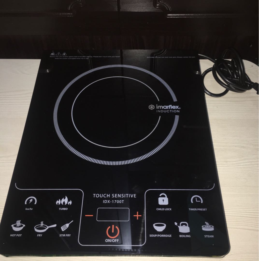 Induction Cooker Imarflex Single Burner TV Home Appliances