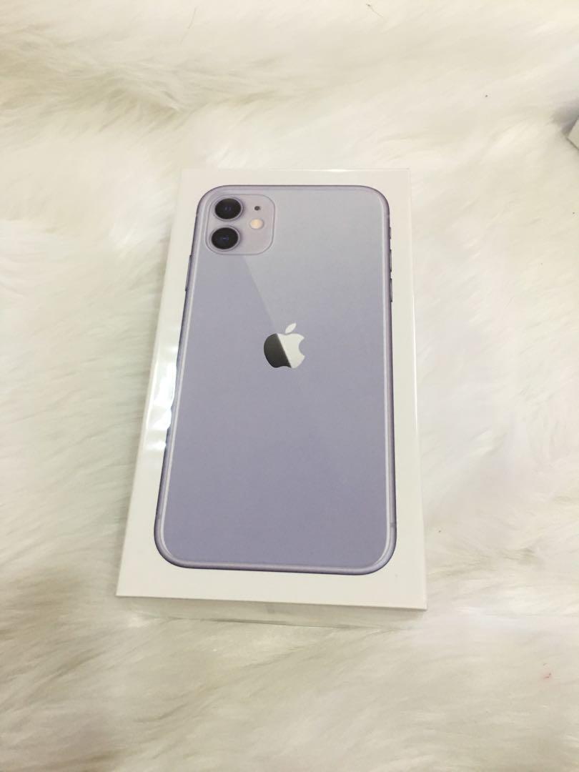Iphone 11 (on hand) dual sim (Category: iPhone 11 Series) located in Angeles City. Submitted by gogo.sparkle (Listing ID 1029747206, Image 1). Description: New hongkong released dual sim Color purple .