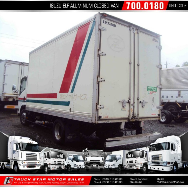 Isuzu Elf Aluminum Closed Van 4jj1 Engine 14footer Truck For Sale Special Vehicles Heavy Vehicles On Carousell