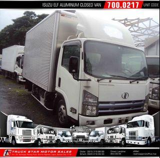 Isuzu Elf Aluminum Closed Van- 4JJ1 Engine 14Footer Truck For Sale