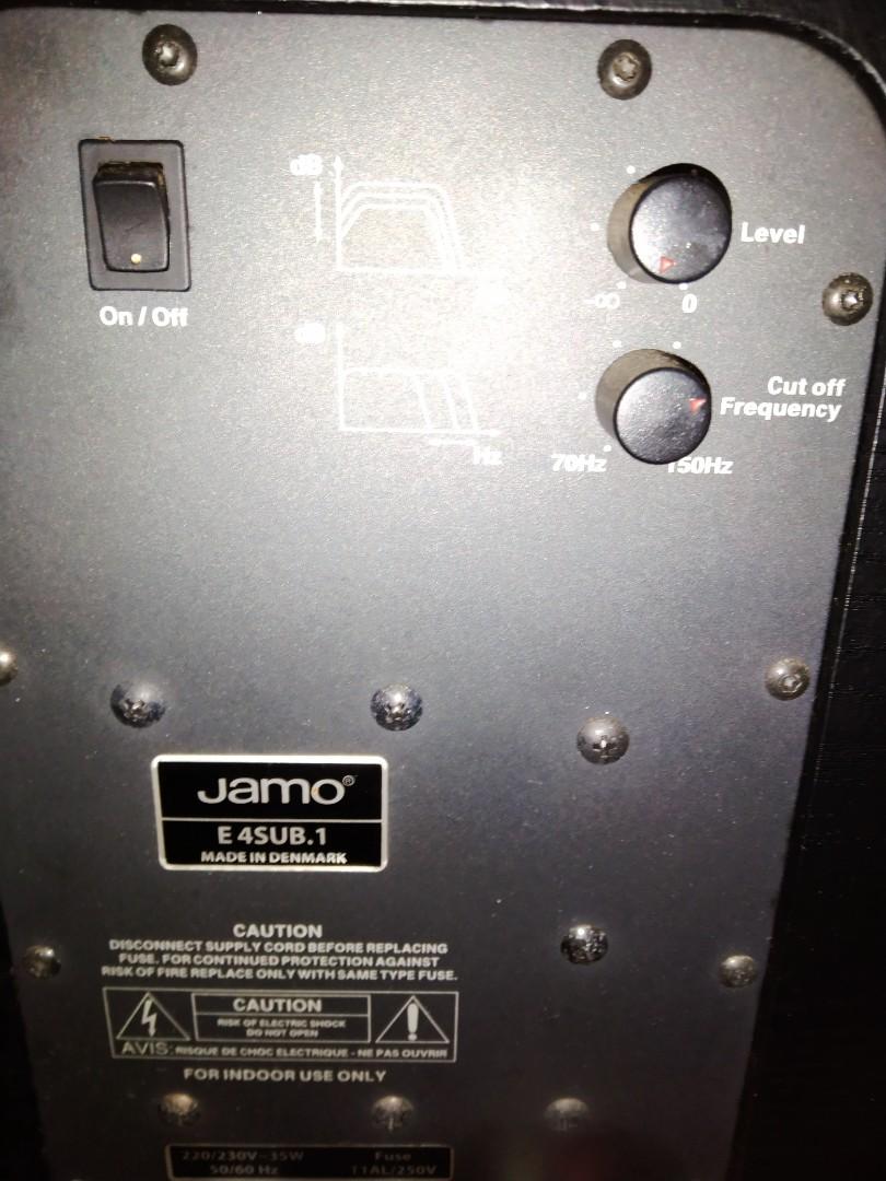Jamo Subwoofer, Electronics, Audio on Carousell