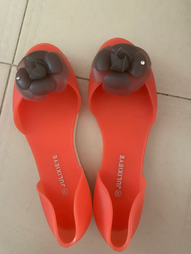 silicone jelly shoes