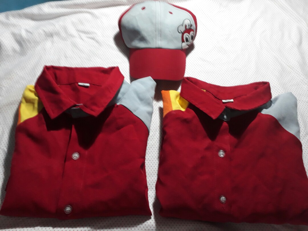 Jollibee Uniform, Women's Fashion, Dresses & Sets, Traditional & Ethnic