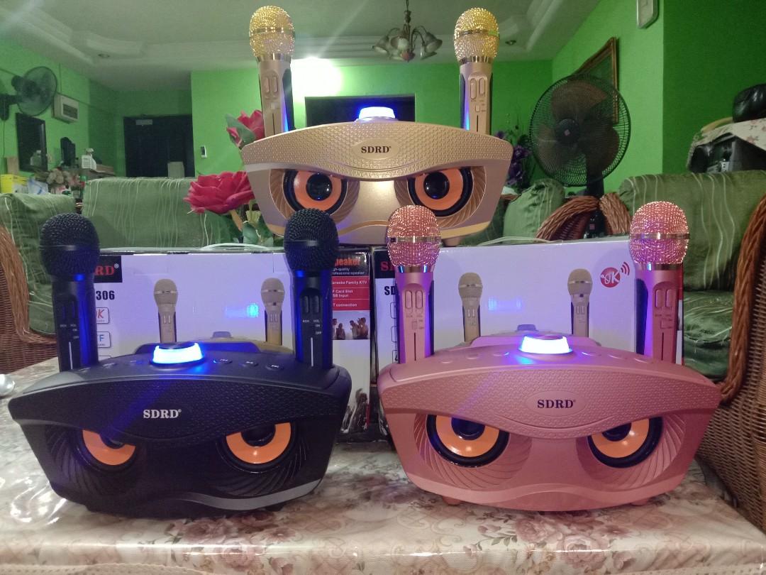 Karaoke set, Audio, Microphones on Carousell