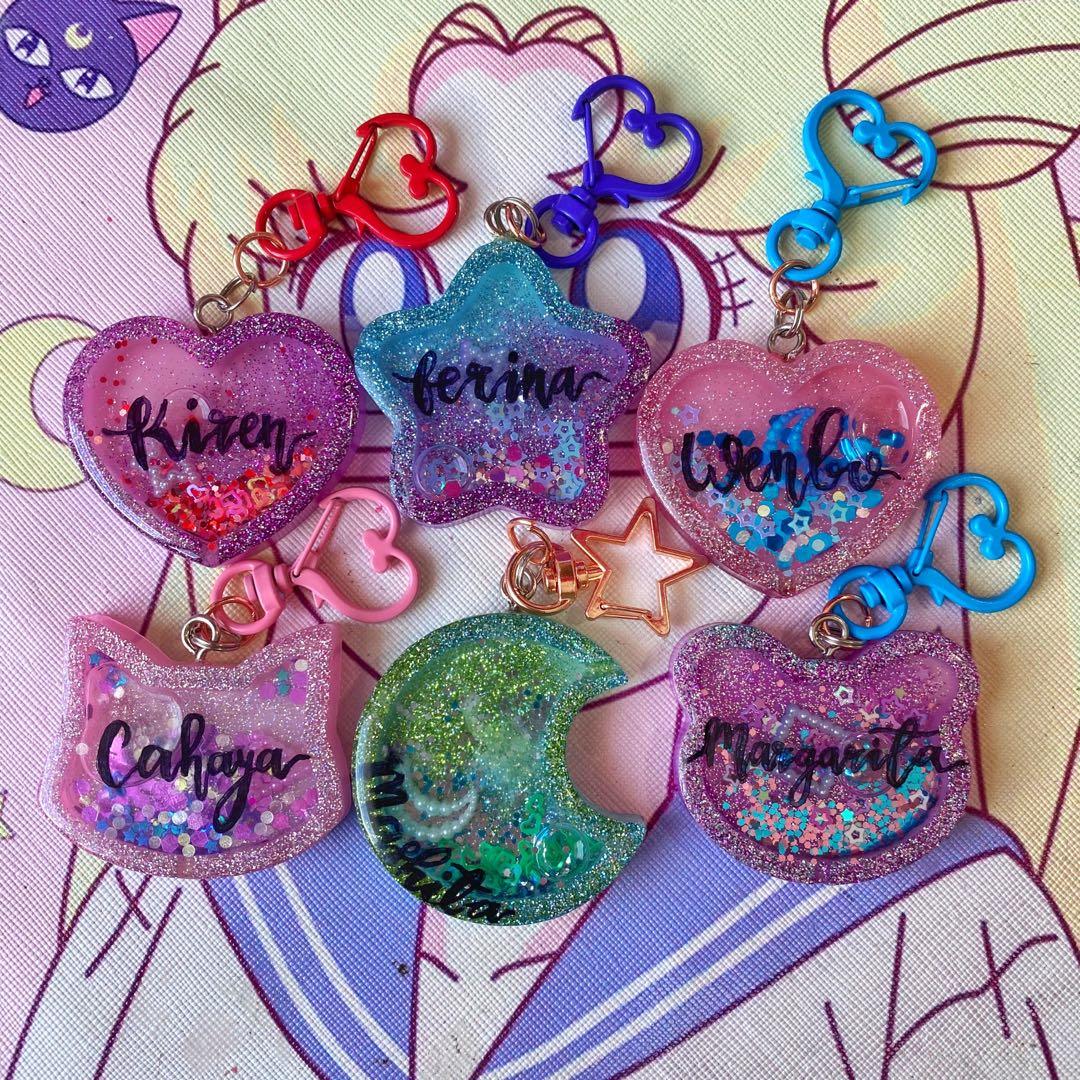 Resin for charms top