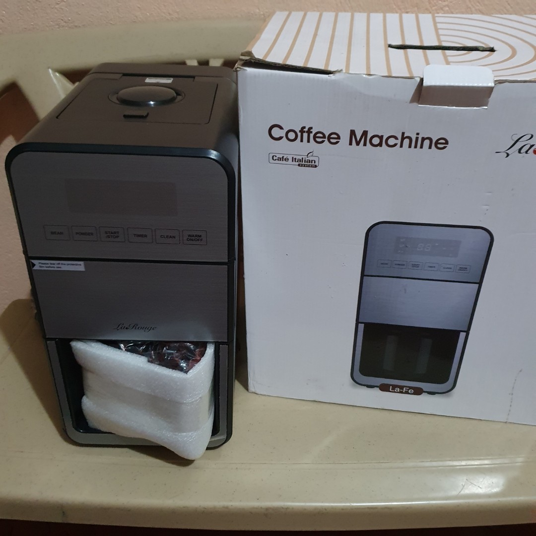 La Rouge Grinding Coffee Machine, TV 