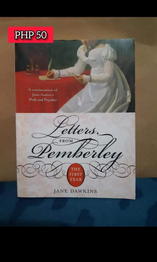Letters From Pemberley By Jane Dawkins Books Books On Carousell