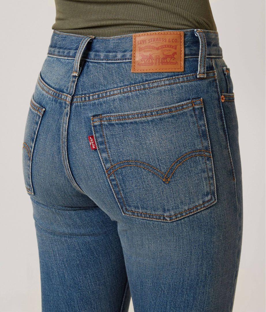 Levi's Wedgie Fit Jeans in Coyote Desert, Women's Fashion, Bottoms, Jeans  on Carousell