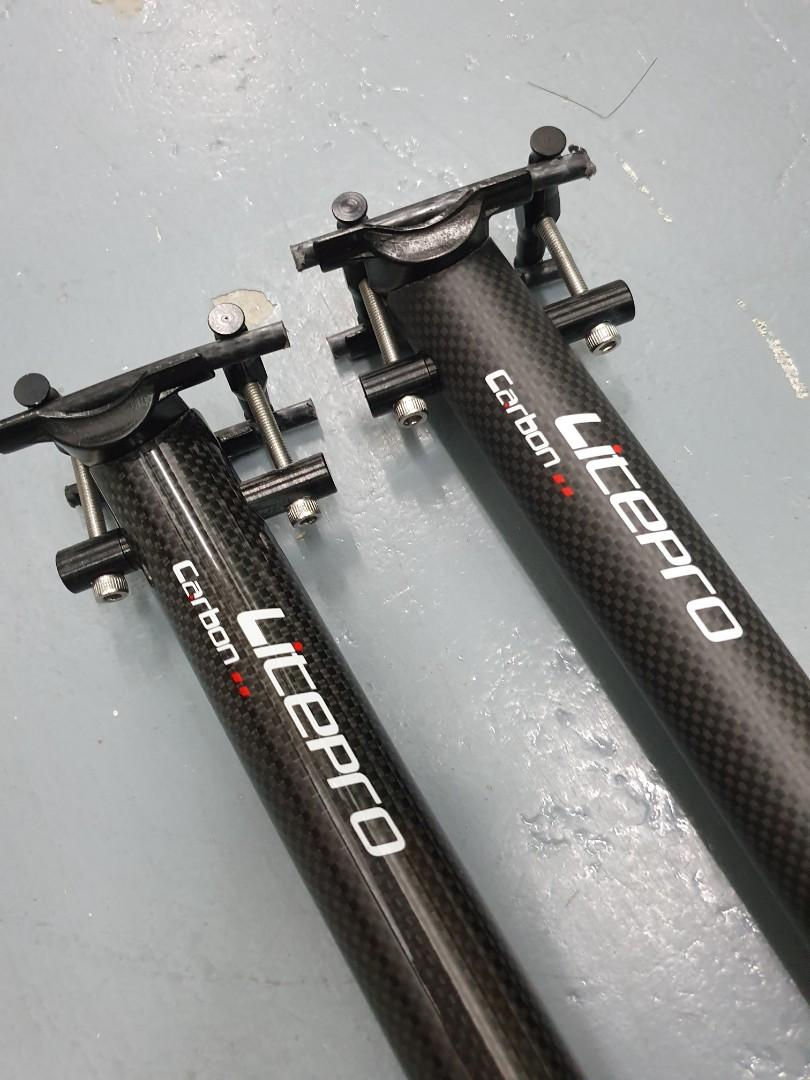 Litepro Carbon 31.8mm Seatpost Brompton Sports Equipment