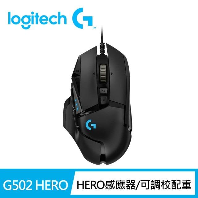Logitech G502 Hero High Performance Gaming Mouse 羅技高效能遊戲滑鼠 16k Sensor On The Fly Dpi 11 Programmable Buttons Tunable Weight 100 Brand New 電子產品 其他 Carousell
