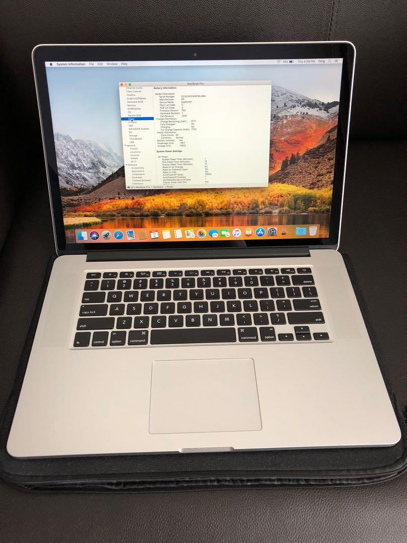 Macbook Pro 15 Mid 15 Electronics Computers Laptops On Carousell