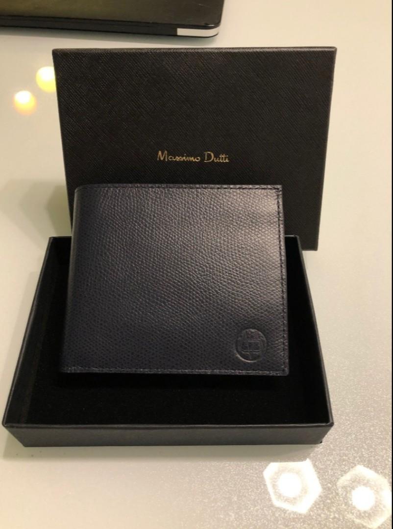 Massimo Dutti Leather Wallet, Men's Fashion, Watches & Accessories ...
