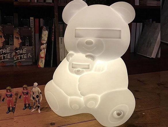 Medicom Undercover Bear Floor Lamp (white) Limited Edition ...