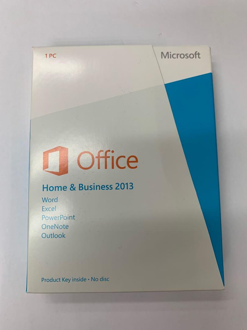 Microsoft office 2013 home and business (box), 電腦＆科技, 電腦