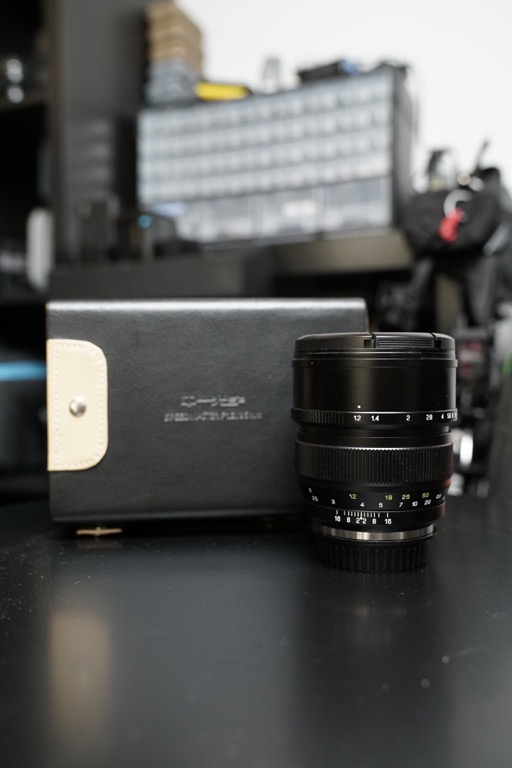 MITAKON 中一光學Speedmaster 85mm f/1.2 EF-Mount, 攝影器材, 鏡頭及