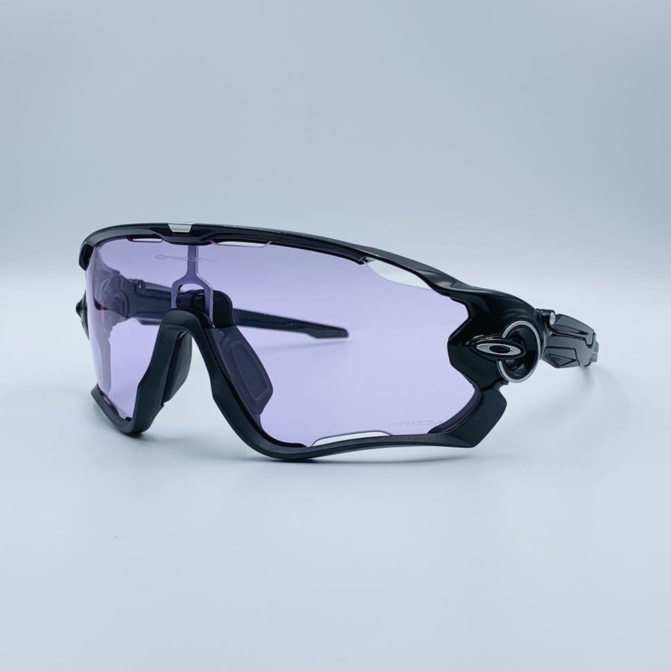 Oakley Jawbreaker Prizm Low Light Polished Black Custom Men S Fashion Accessories Eyewear Sunglasses On Carousell