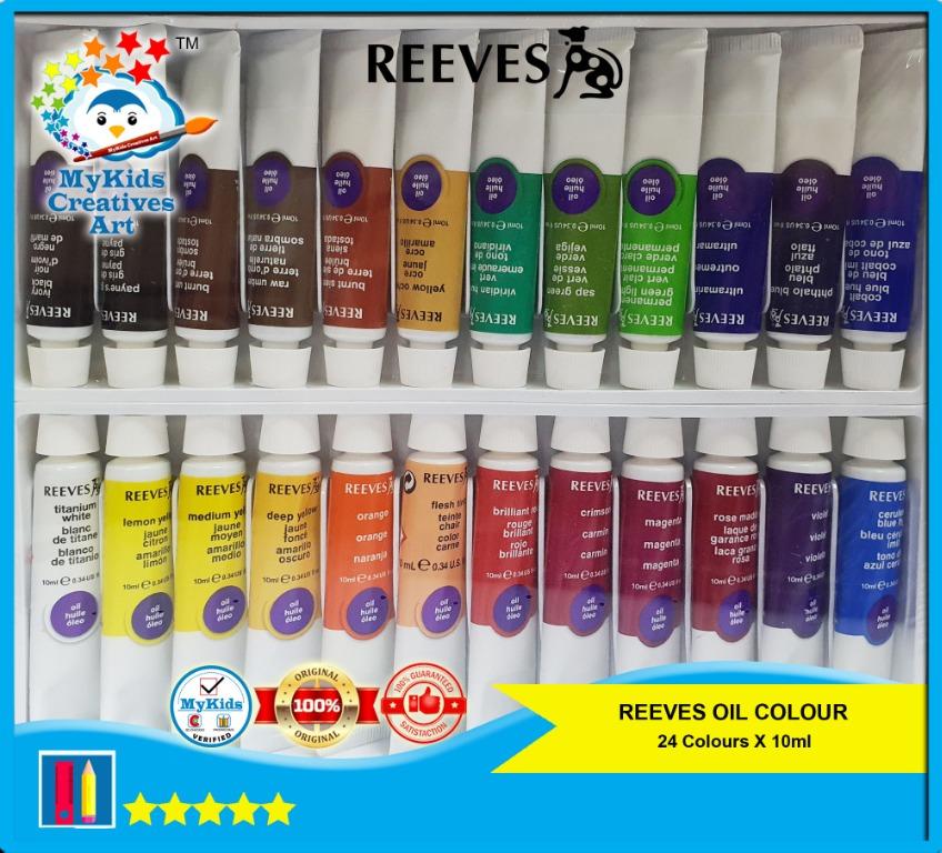 OIL PAINT SET (REEVES, UK), Hobbies & Toys, Stationery & Craft, Craft ...