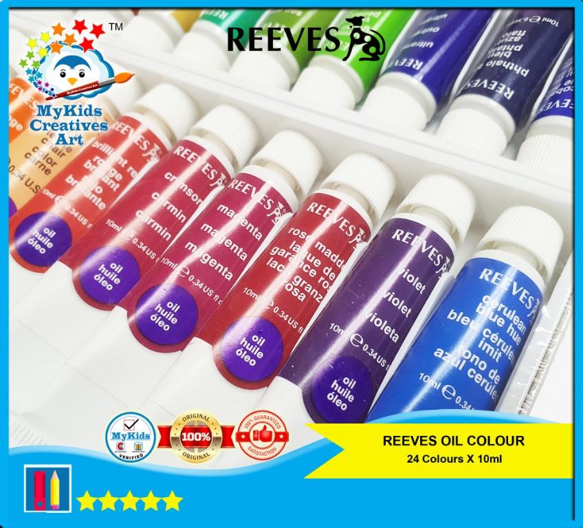 OIL PAINT SET (REEVES, UK), Hobbies & Toys, Stationery & Craft, Craft ...