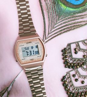 Casio rose sale gold watch price