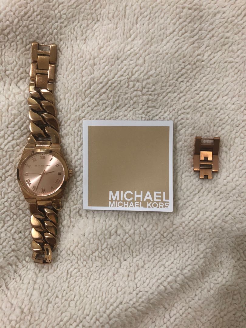 Michael Kors Watch in Rose Gold 