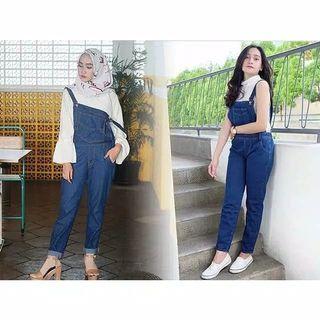 #agustus2020 Overall Jeans