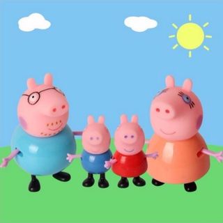 Décoration de gâteau - Kit Peppa Pig (4pcs) 