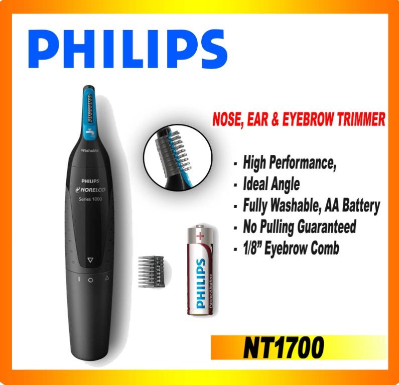 philips nose and eyebrow trimmer