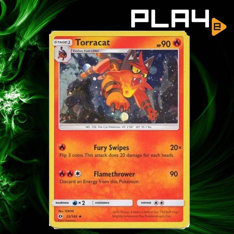 Pokemon Torracat Promo Card (7051359) Brand New, Hobbies & Toys, Toys &  Games on Carousell