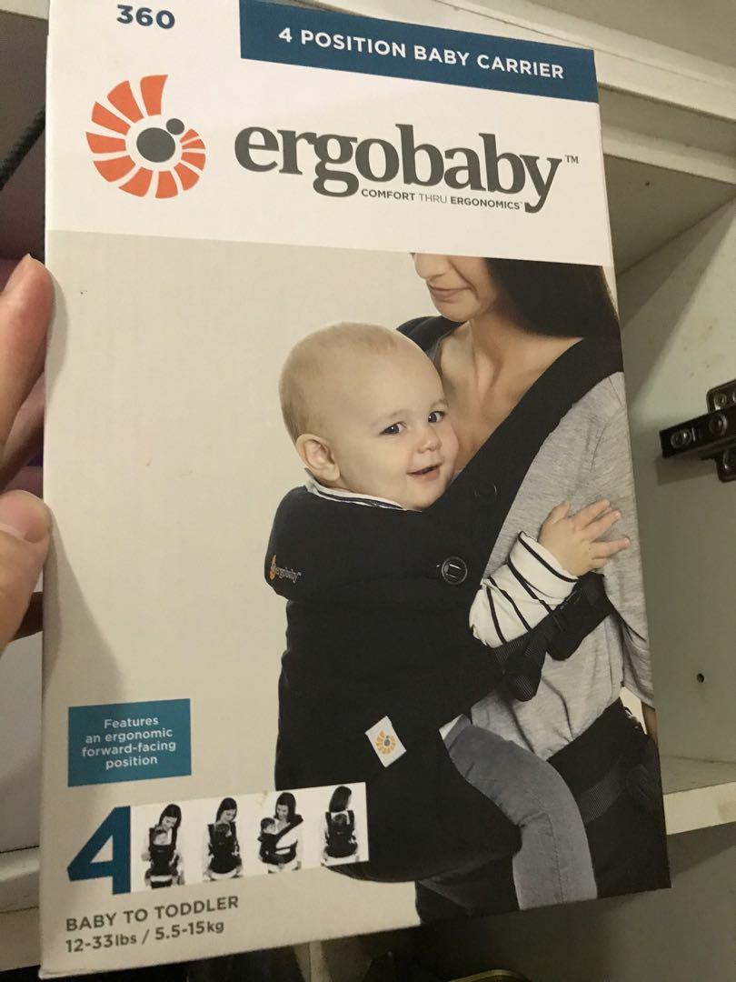 Preloved Ergobaby 360 baby carrier 