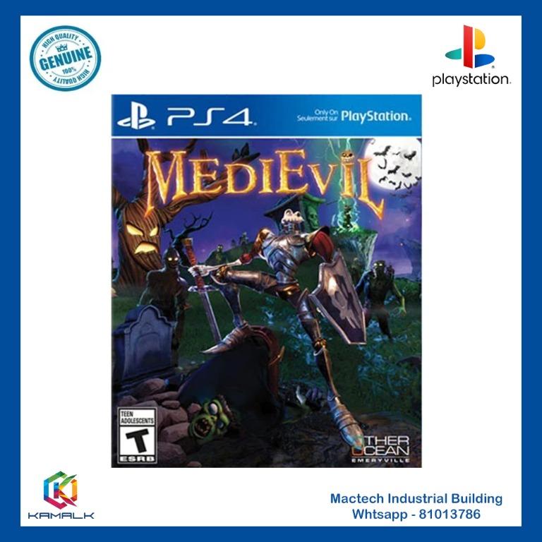 Ps4 Medievil Sold Out Toys Games Video Gaming Video Games On Carousell