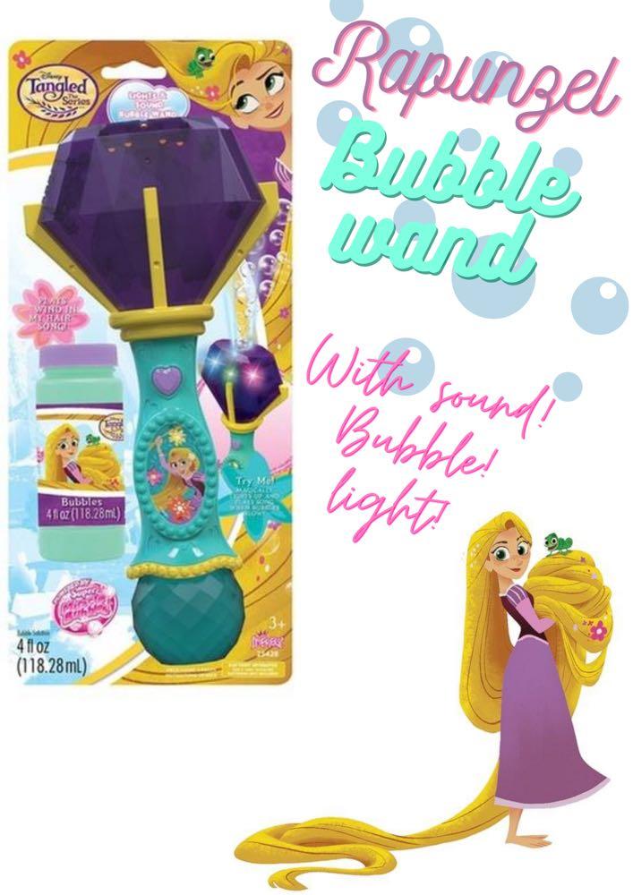 Rapunzel bubble wand 2025