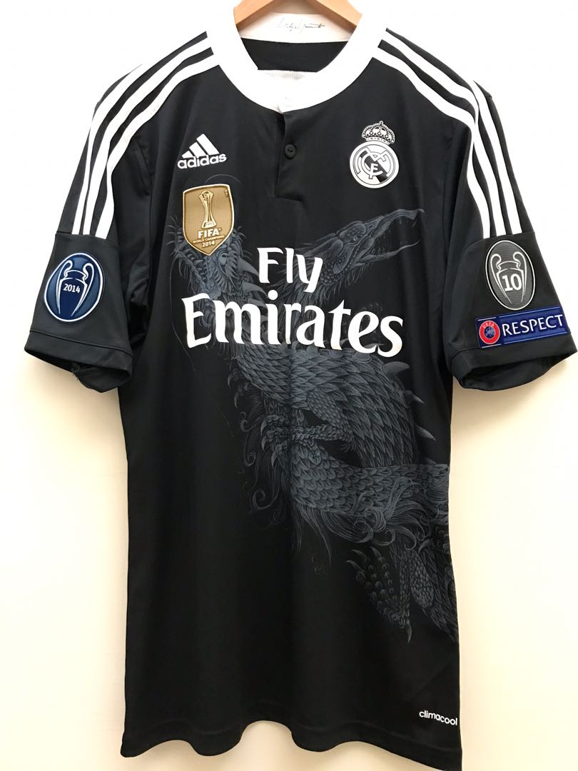 Adidas 皇家馬德里 Real Madrid x Yohji Yamamoto third jersey ...
