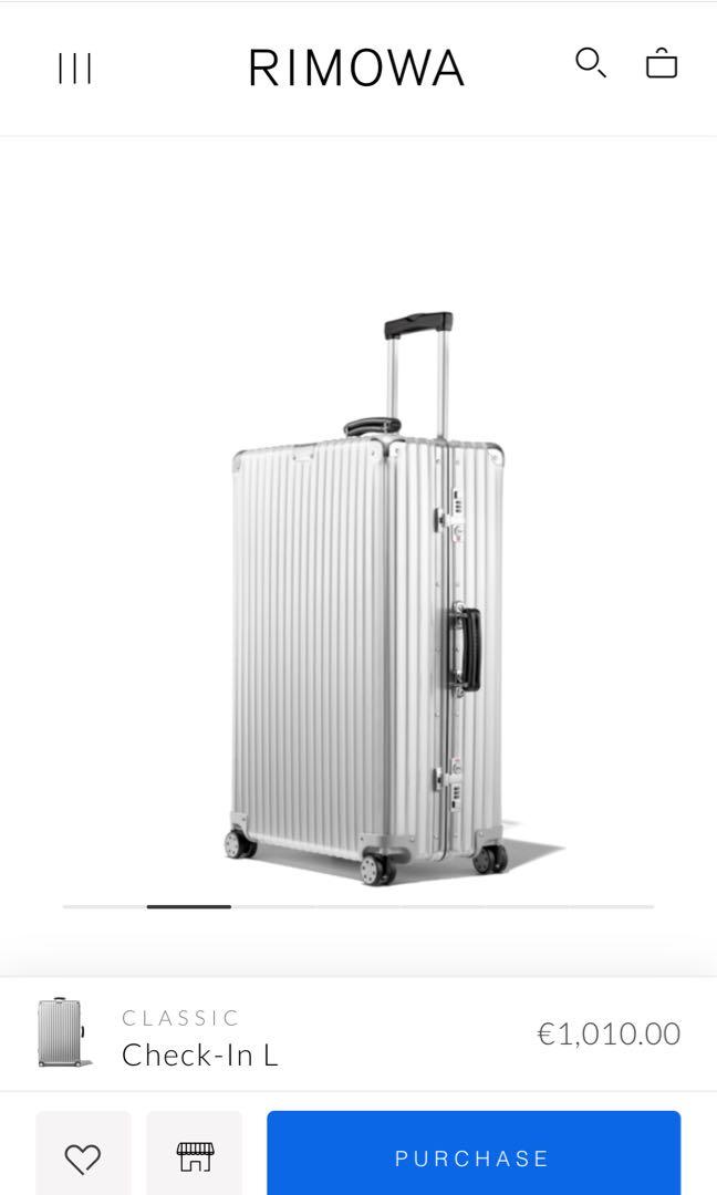 rimowa large check in