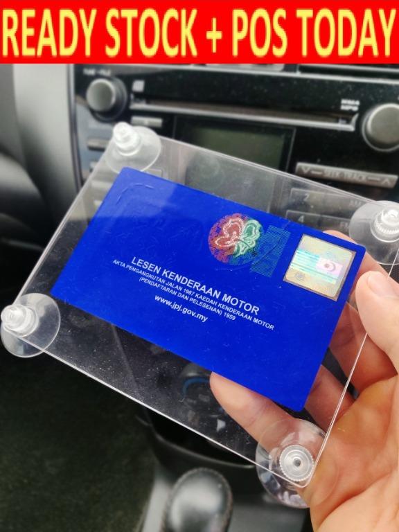Road Tax Holder Acrylic Protector Auto Accessories On Carousell