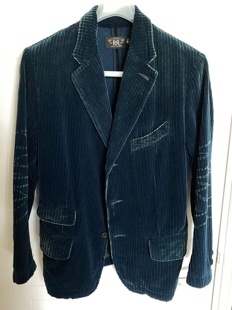 Rrl indigo corduroy sport coat sale