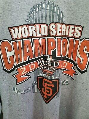 San Francisco Giants 2010 World Series Champions T-Shirt (Size Small) A7